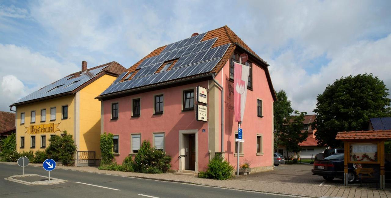 ホテルGasthaus Zur Wolfsschlucht Sugenheim エクステリア 写真